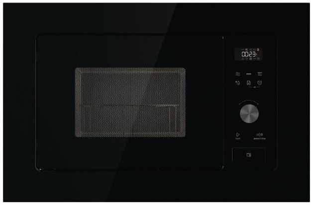 Мікрохвильова піч Gorenje BM201AG1BG вбудовувана, 20л, електр. управл., 800Вт, гриль, дисплей, чорний