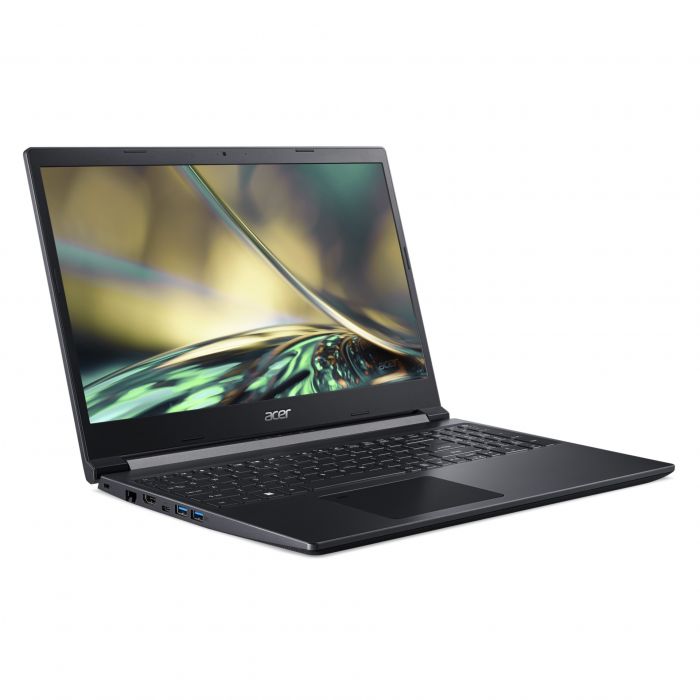 Ноутбук Acer Aspire 7 A715-43G 15.6FHD IPS 144Hz/AMD R5 5625U/16/512F/NVD3050Ti-4/Lin/Black