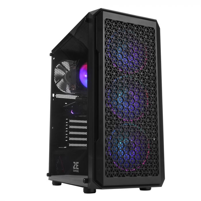 Комп’ютер персональний 2E Complex Gaming Intel i5-12400F/H610/16/256F+1000/NVD1660S-6/FreeDos/2E-G338/600W