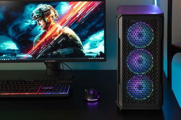 Комп’ютер персональний 2E Complex Gaming Intel i5-12400F/H610/16/256F+1000/RX6600XT-8/Win11H/2E-G338/600W