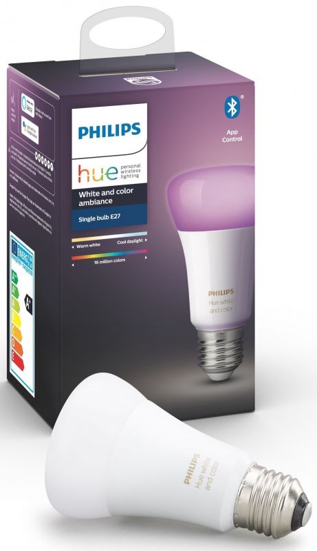 Набір Philips Hue (Bridge, лампа E27 White 2шт, лампа E27 RGB 2шт)