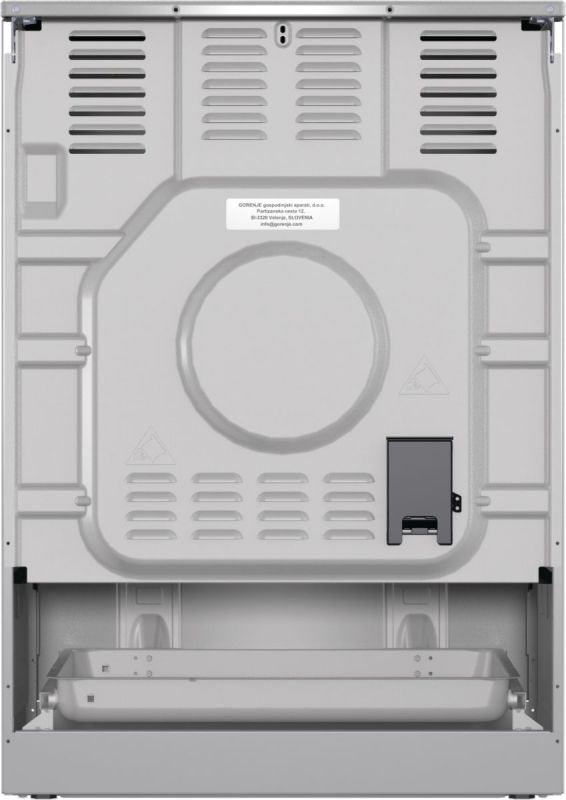 Плита Gorenje MEKIS6101I електрична індукційна, 71л, 60x60см, дисплей, IconLed, нерж