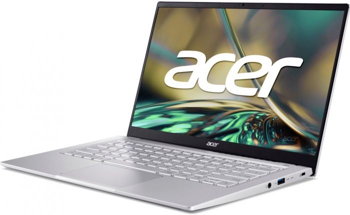 Ноутбук Acer Swift 3 SF314-512 14FHD IPS/Intel i7-1260P/8/512F/int/Lin/Silver