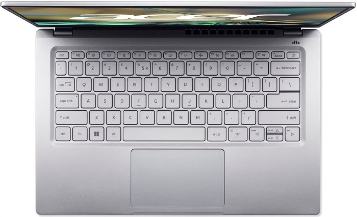 Ноутбук Acer Swift 3 SF314-512 14FHD IPS/Intel i3-1220P/8/512F/int/Lin/Silver