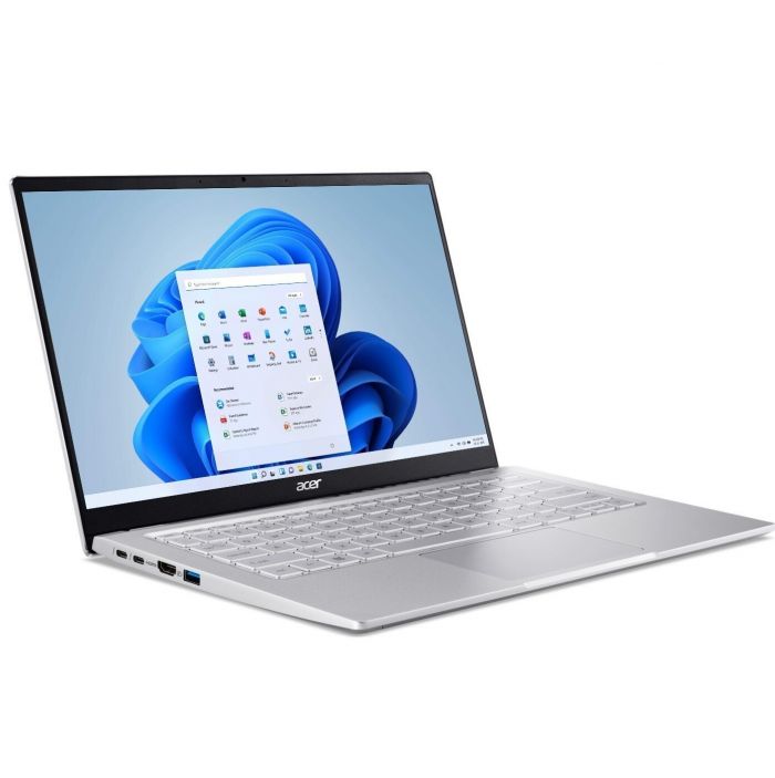 Ноутбук Acer Swift 3 SF314-512 14FHD IPS/Intel i3-1220P/8/512F/int/Lin/Silver