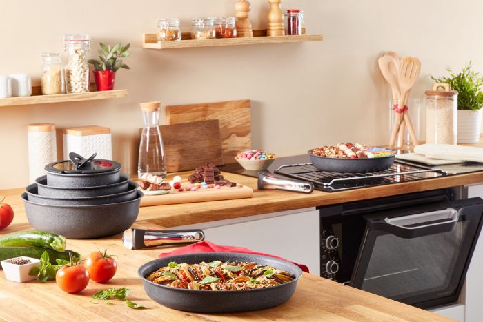 Набір посуду Tefal Ingenio Natural On, 4 предмети, алюміній