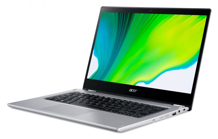 Ноутбук Acer Spin 3 SP314-55N 14FHD IPS Touch/Intel i7-1255U/16/512F/int/W11/Silver