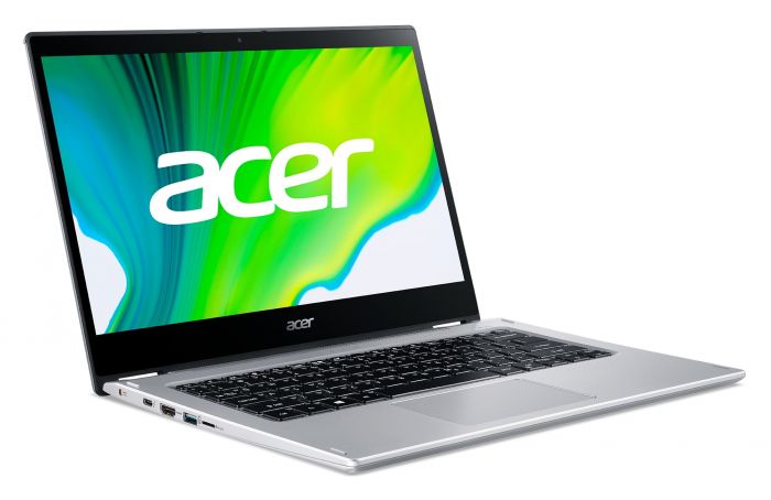 Ноутбук Acer Spin 3 SP314-55N 14FHD IPS Touch/Intel i7-1255U/16/512F/int/W11/Silver