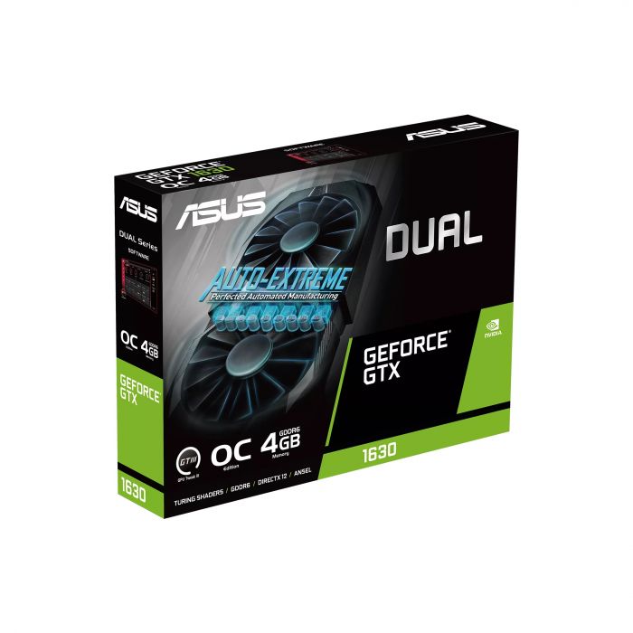 Відеокарта ASUS GeForce GTX 1630 4GB GDDR6 DUAL OC DUAL-GTX1630-O4G