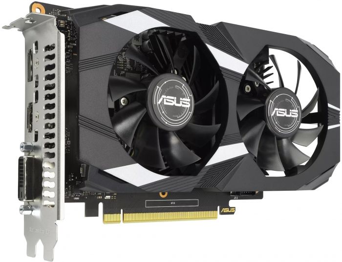 Відеокарта ASUS GeForce GTX 1650 4GB GDDR6 OC DUAL DUAL-GTX1650-O4GD6-P-V2