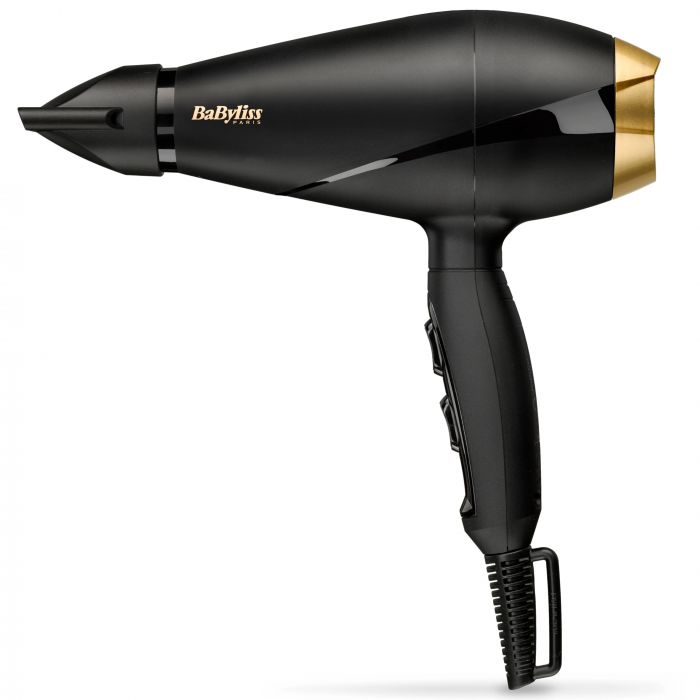 Фен Babyliss, 6704E, 2000 Вт, 1 концентратор, чорний