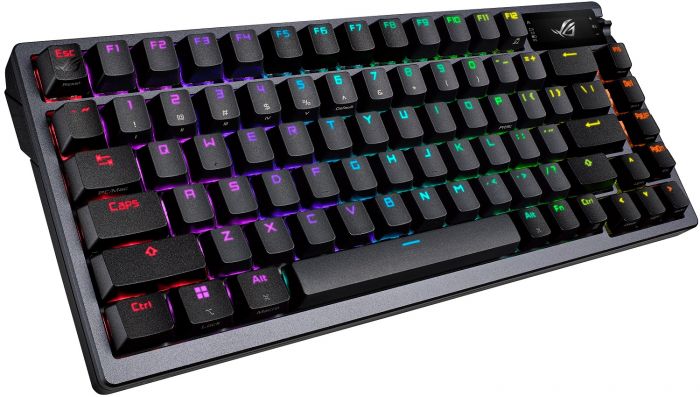 Клавіатура ASUS ROG Azoth RGB 81key NX RD USB/WL/BT EN Black