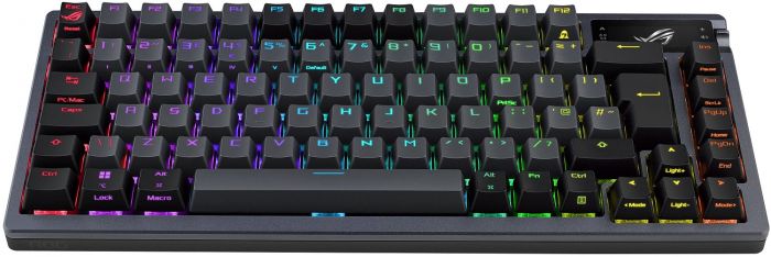 Клавіатура ASUS ROG Azoth RGB 81key NX RD USB/WL/BT EN Black