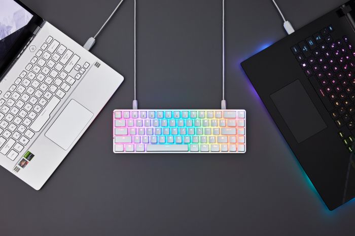 Клавіатура ASUS ROG Falchion Ace LED 68key NX RD USB White