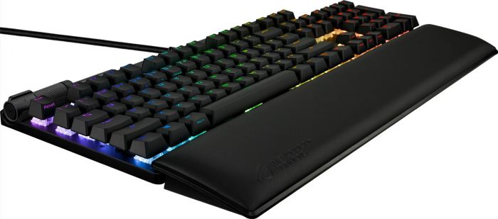 Клавіатура ASUS ROG Strix Flare II LED 104key NX Red USB US Black/Grey