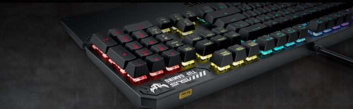 Клавіатура ASUS TUF Gaming K3 RGB 104key Kailh BN USB UA Black