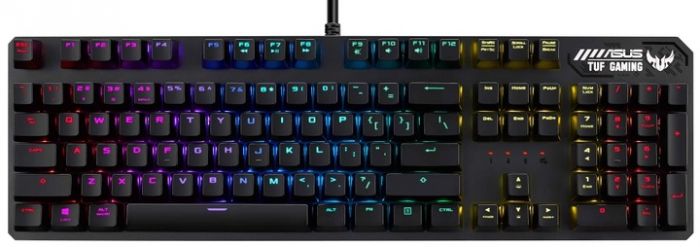 Клавіатура ASUS TUF Gaming K3 RGB 104key Kailh BN USB UA Black