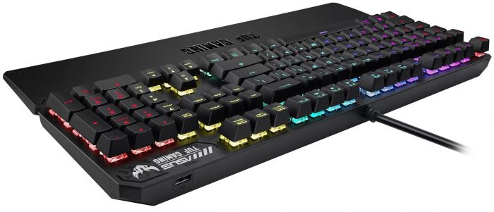 Клавіатура ASUS TUF Gaming K3 RGB 104key Kailh RD USB UA Black