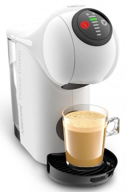 Кавоварка Krups капсульна Dolce Gusto Genio S Plus , 0,8л, капсули, сернор.керування, білий