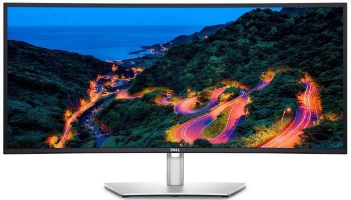 Монітор LCD 34" DELL U3423WE 2xHDMI, DP, USB-C, MM, RJ-45, IPS, 3440x1440, DCI-P3 98%, CURVED, HAS