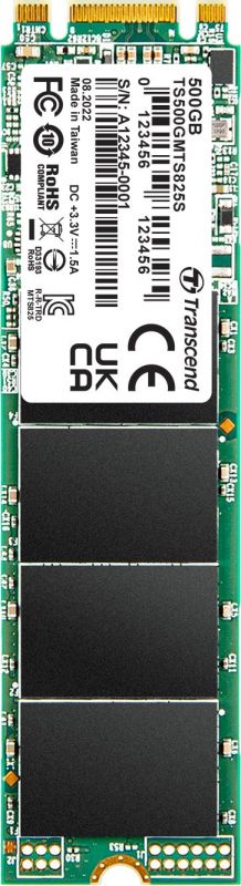 Накопичувач SSD Transcend M.2 500GB SATA 825S