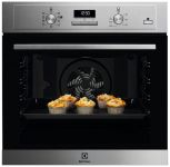 Духова шафа Electrolux електрична, 72л, A, пара, дисплей, конвекція, телескопічні напрямні, нерж