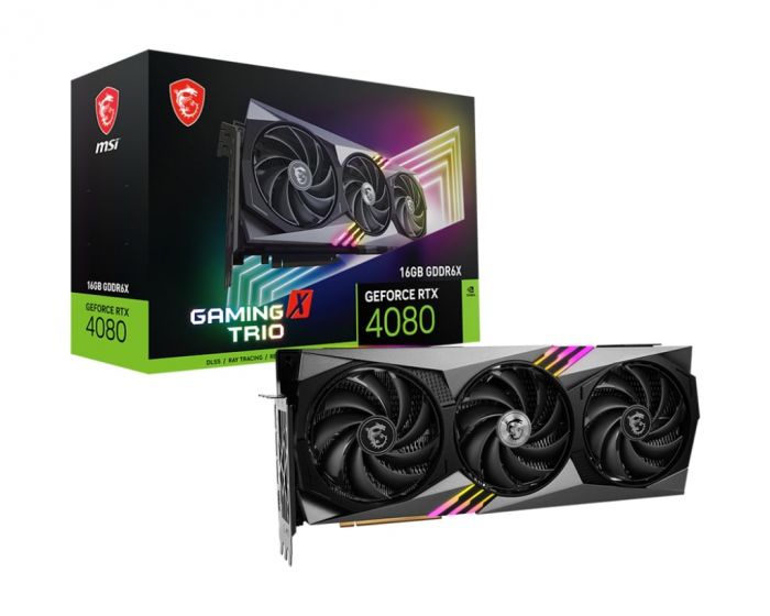 Відеокарта MSI GeForce RTX 4080 16GB GDDR6X GAMING X TRIO