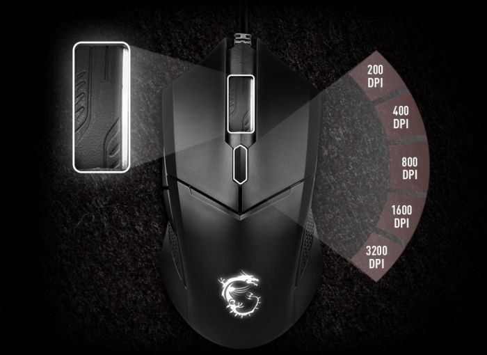 Миша MSI Clutch DM07 GAMING Mouse