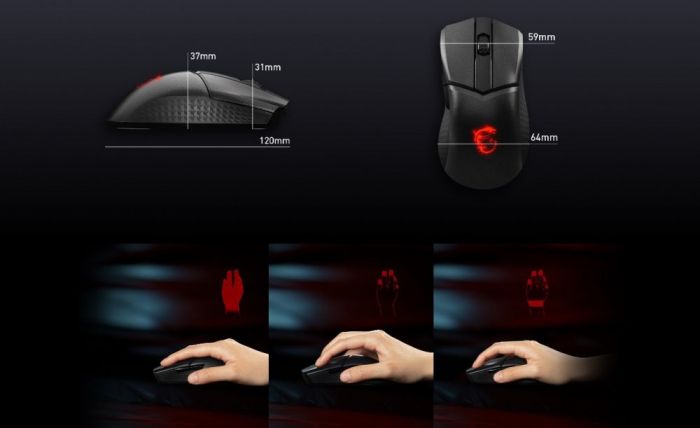 Миша MSI Clutch GM31 LIGHTWEIGHT WIRELESS Mouse