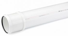Труба Rehau Raupiano Plus, 40/250 мм, каналізаційна, поліпропілен, білий
