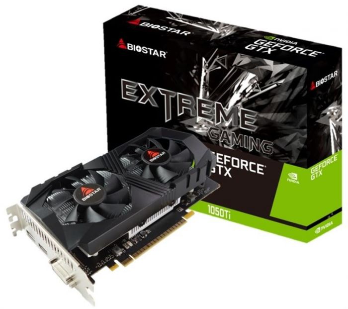 Відеокарта Biostar GeForce GTX 1050 Ti 4GB GDDR5 VN1055TF41