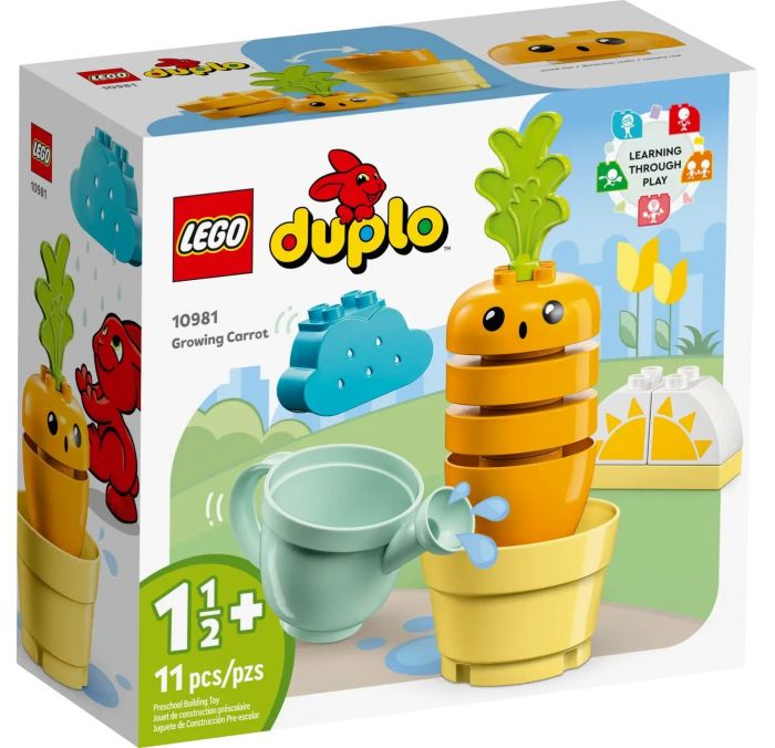 Конструктор LEGO DUPLO My First Морква на грядці