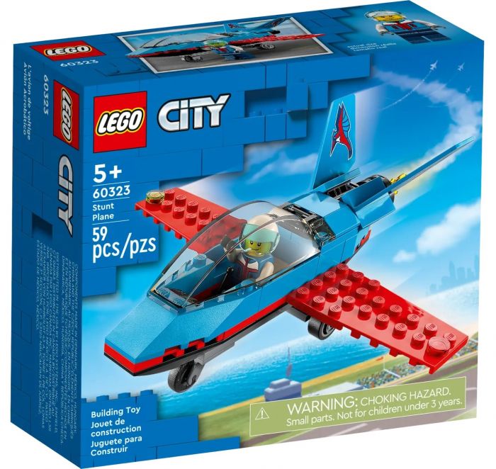 Конструктор LEGO City Каскадерський літак