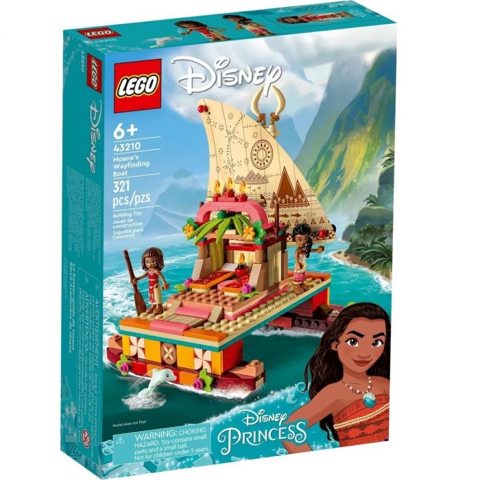 Конструктор LEGO Disney Princess Пошуковий човен Ваяни