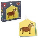 Ігровий набір Janod Тактильні картки Ферма