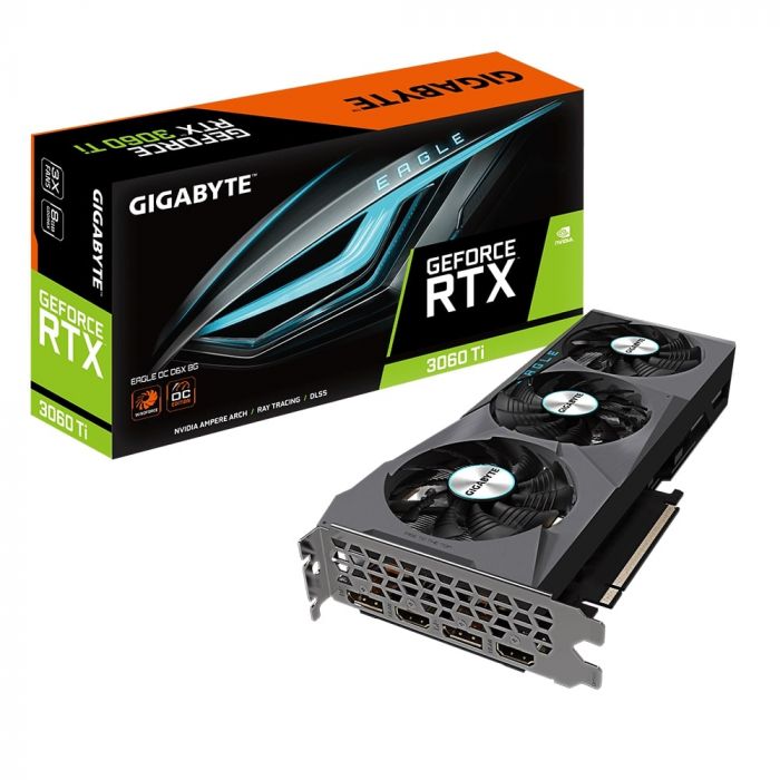 Відеокарта GIGABYTE GeForce RTX 3060 Ti 8GB GDDR6X EAGLE OC