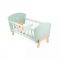 Ліжко Janod для ляльки м'ятне