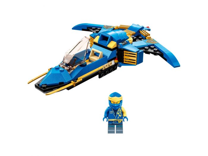 Конструктор LEGO Ninjago Реактивний літак Джея EVO