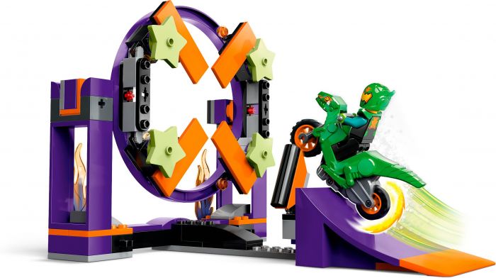 Конструктор LEGO City Stuntz Завдання із каскадерською рампою