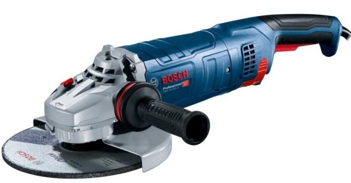 Шліфмашина кутова Bosch GWS 24-230 JZ, 2400Вт , 230 мм, плав. пуск 8500об/хв, із системою захисту від пилу CYCLON TECH?  5.8 кг