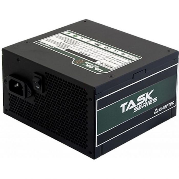 Блок живлення CHIEFTEC Task  (600W), >85%, 80+ Bronze, 120mm, 1xMB 24pin(20+4), 1xCPU 8pin(4+4), 3xMolex, 5xSATA, 2xPCIe 8pin(6+2), Bulk