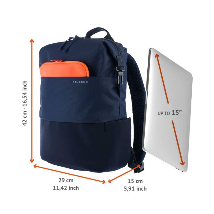 Рюкзак Tucano Modo Backpack MBP 16", синій