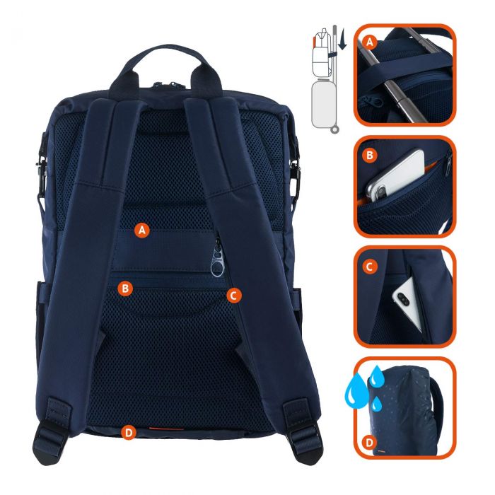 Рюкзак Tucano Modo Backpack MBP 16", синій