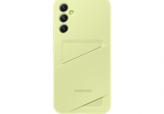 Чохол Samsung Card Slot Case для смартфона Galaxy A34 (A346) Lime