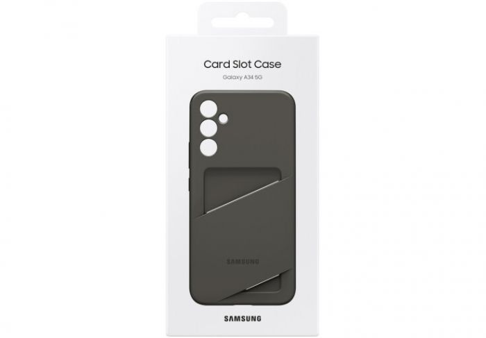 Чохол Samsung Card Slot Case для смартфона Galaxy A34 (A346) Black