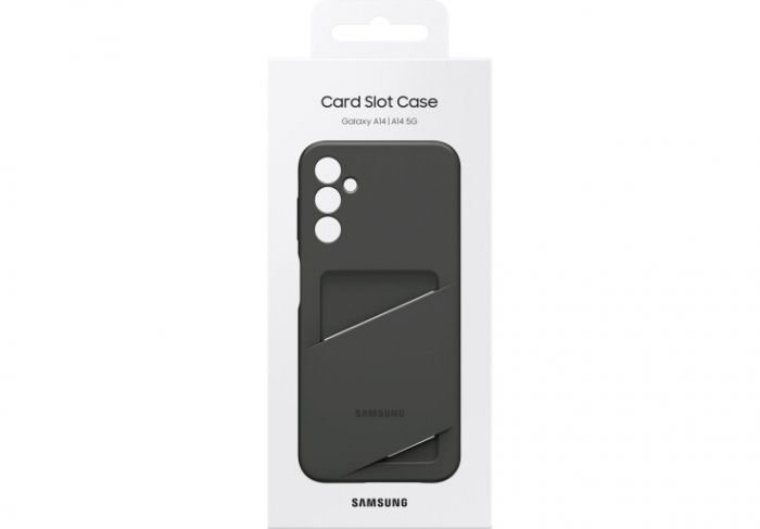 Чохол Samsung Card Slot Case для смартфона Galaxy A14 (A146) Black