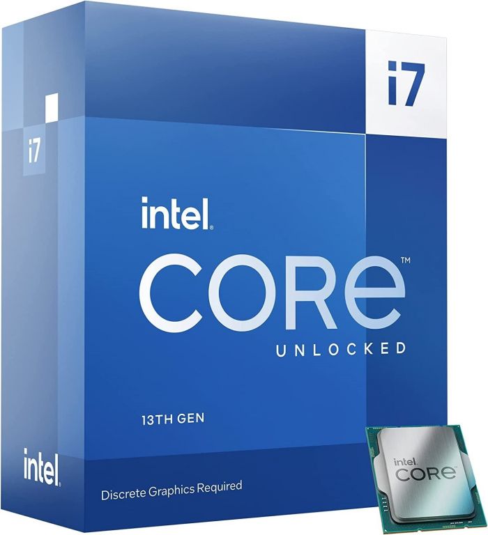 Центральний процесор Intel Core i7-13700KF 16C/24T 3.4GHz 30Mb LGA1700 125W w/o graphics Box