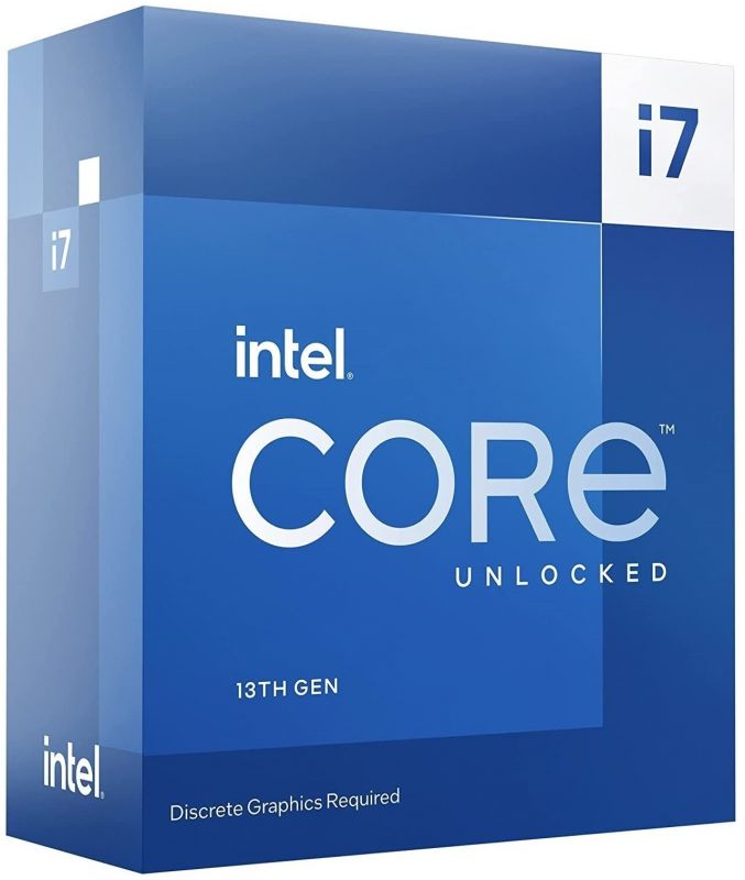 Центральний процесор Intel Core i7-13700KF 16C/24T 3.4GHz 30Mb LGA1700 125W w/o graphics Box