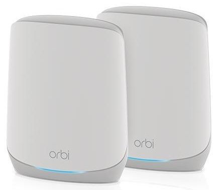 WiFi-система NETGEAR Orbi RBK762S AX5400, WiFi 6, MESH, 3xGE LAN, 1xGE WAN, біл. кол. (2шт.), включено 1 рік NETGEAR Armor