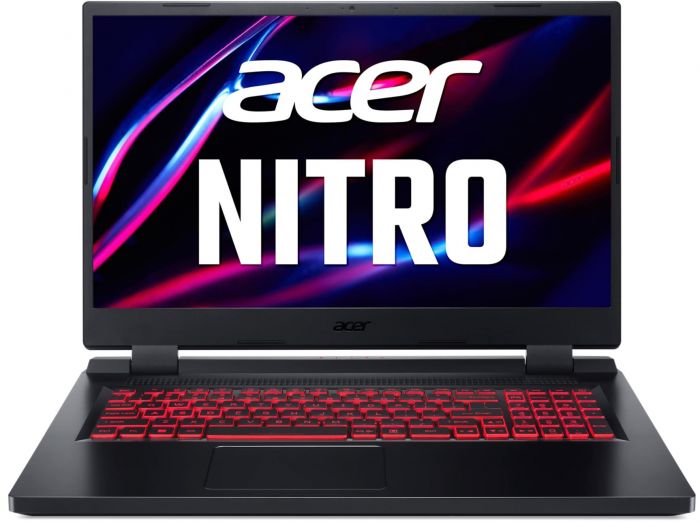 Ноутбук Acer Nitro 5 AN517-55 17.3FHD IPS 144Hz/Intel i5-12500H/8/512F/NVD3050-4/Lin/Black